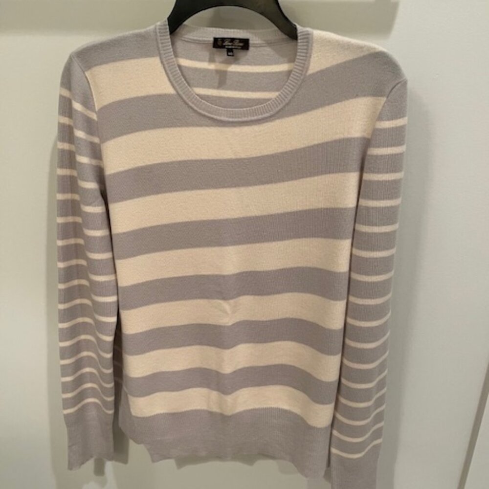 Loro Piana striped sweater XL
